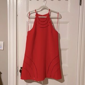 Orange Mini Dress - Trina Turk - size 12